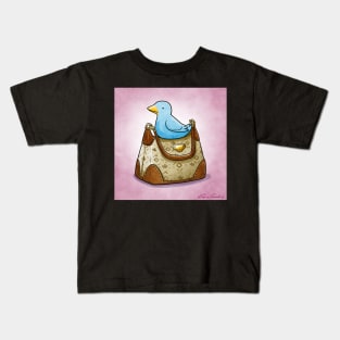 Fashion Bird - Purse Kids T-Shirt